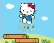Hello Kitty and friends jumper Micimackó HTML5 játék