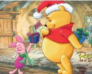 Micimack - Winnie the Pooh christmas jigsaw puzzle 2