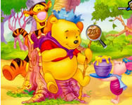 Hidden numbers Winnie The Pooh Micimackó játékok ingyen