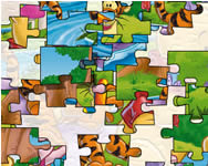 Micimackós játékok puzzle 3 Micimackó játékok ingyen