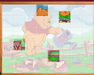 Sort My Tiles Winnie The Pooh online játék
