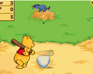 Winnie the poohs home run derby Micimackó HTML5 játék